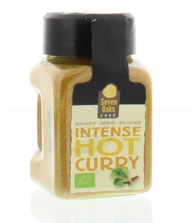 Foto van Bountiful intense hot curry bio 45g via drogist