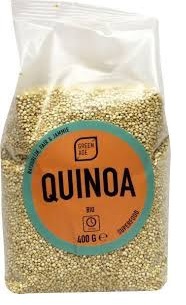 Foto van Greenage quinoa wit 400g via drogist