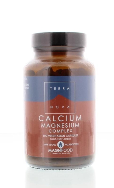 Foto van Terranova calcium magnesium 2:1 complex 100ca via drogist