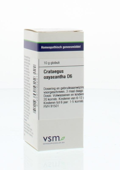 Foto van Vsm crataegus oxyacantha d6 10g via drogist