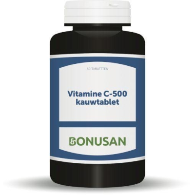 Foto van Bonusan vitamine c500 mg 60kt via drogist