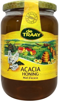Foto van Traay acacia honing 900g via drogist