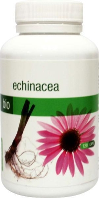 Foto van Purasana bio echinacea 215mg 120vc via drogist