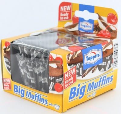 Foto van Toppits muffin vormpjes big 24 stuks via drogist