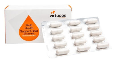 Foto van Virtuoos multi health support gold 90cp via drogist