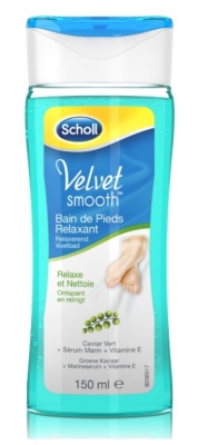 Scholl velvet smooth voetenbad 150ml  drogist