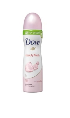 Dove deospray beauty finish compressed 75ml  drogist