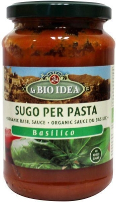 Foto van Bioidea pastasaus basilicum 340g via drogist