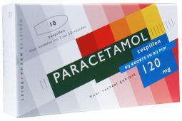 Leidapharm paracetamol zetpil 120mg 10zp  drogist