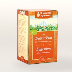 Foto van Maharishi ayurveda digest plus thee bio 30g via drogist