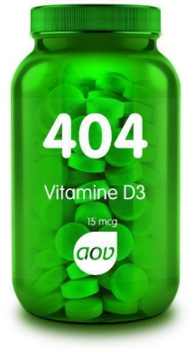 Aov 404 vitamine d3 15 mcg 60tab  drogist