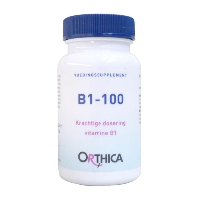 Foto van Orthica vitamine b1 100 90tab via drogist