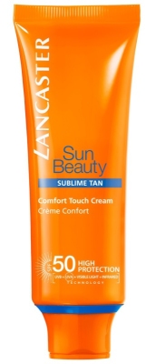 Foto van Lancaster sun beauty comfort touch cream face spf50 50ml via drogist