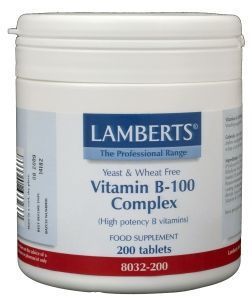 Lamberts vitamine b100 complex 200tab  drogist
