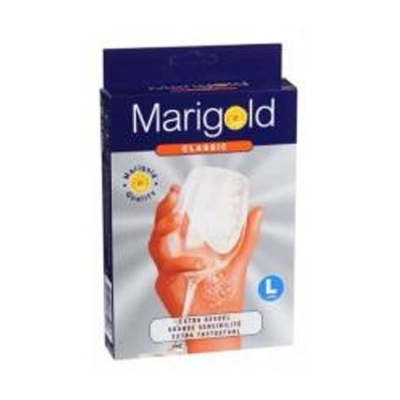 Foto van Marigold huishoudhandschoenen classic l 8.5 1pr via drogist