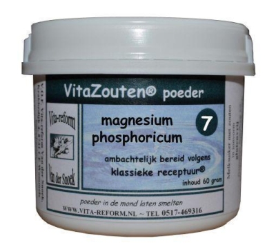 Foto van Vita reform van der snoek magnesium phosphoricum poeder nr. 07 60g via drogist