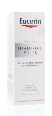 Foto van Eucerin dagcreme light anti age hyaluron filler 50 ml via drogist