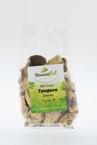 Foto van Bountiful tempura zeewier 75g via drogist
