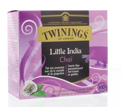 Foto van Twinings little india chai capsules 10st via drogist