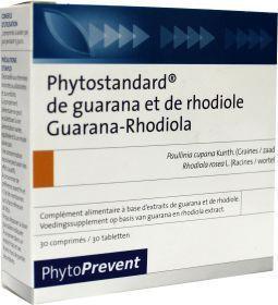 Foto van Phytostandard rhodiola guarana 30tb via drogist