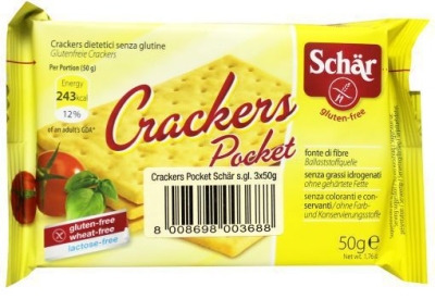 Foto van Schär crackers pocket 150g via drogist