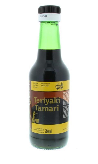 Terrasana teriyaki-tamari saus 250ml  drogist