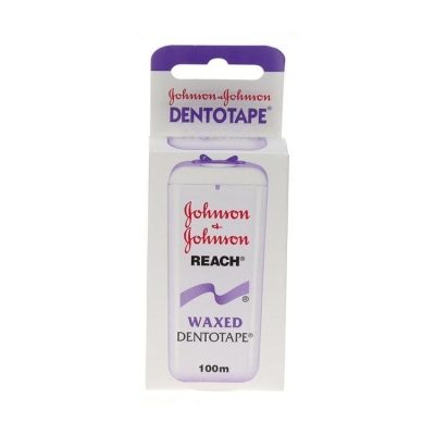 Johnson & johnson dental reach tape waxed 100mtr  drogist