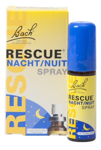Bach rescue remedy nacht spray 20ml  drogist