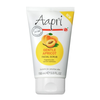 Foto van Aapri gezichtscrub gevoelige huid gentle apricot 150ml via drogist