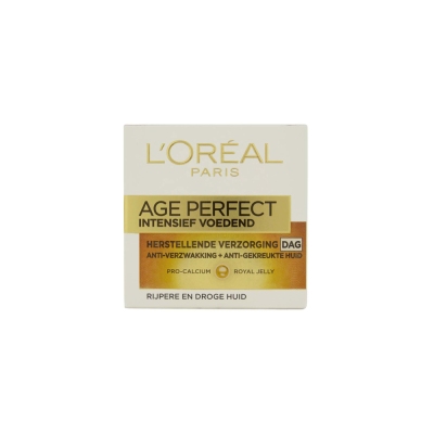 Foto van L'oréal paris anti-rimpel dagcreme age re perfect high nutrition 50ml via drogist