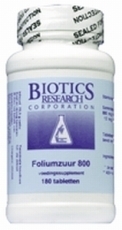 Biotics voedingssupplementen foliumzuur 800 180tab  drogist