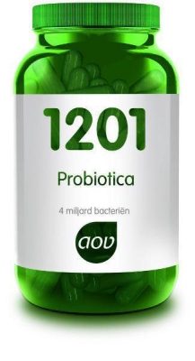 Foto van Aov 1201 probiotica 4 miljard 60cp via drogist