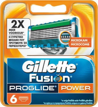 Gillette proglide power mesjes 6 stuks  drogist