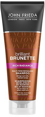 Foto van John frieda brilliant brown shampoo rich radiant 250ml via drogist