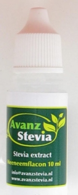 Foto van Dr swaab zoetstof stevia extract 10 ml via drogist