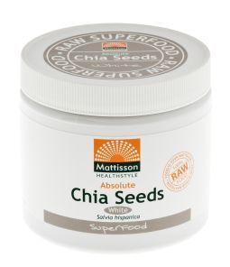 Mattisson absolute chia seeds white bio 250g  drogist