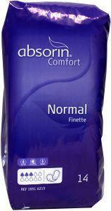 Absorin comfort finette normaal 14st  drogist