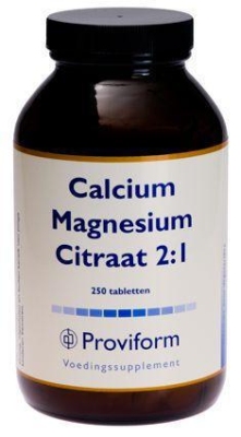 Proviform calcium magnesium citraat 2:1 250tab  drogist