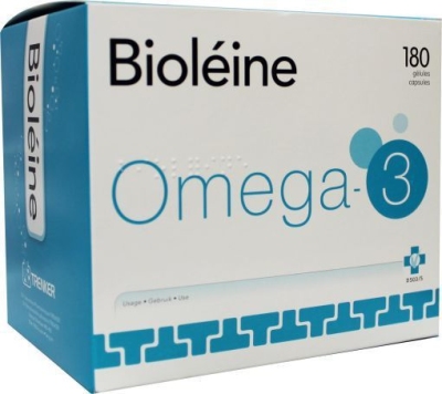 Foto van Trenker bioleine omega 3 180cap via drogist