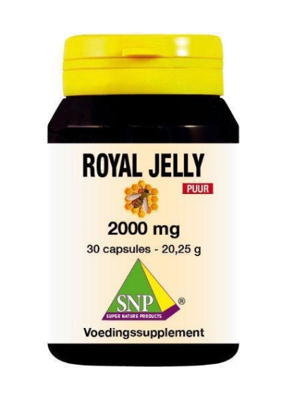 Foto van Snp royal jelly 2000 mg puur 30ca via drogist