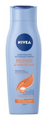 Foto van Nivea shampoo repair & targeted 250ml via drogist