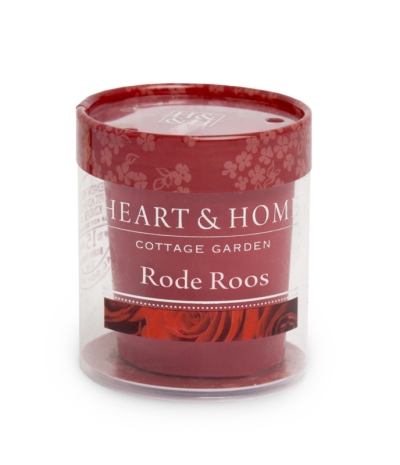 Heart & home votive - rode roos 1st  drogist