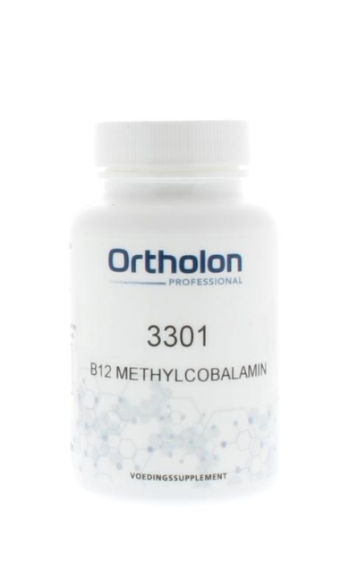 Foto van Ortholon pro vit b12 methyl 1000mcg ortho p 60zt via drogist