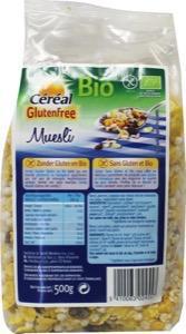 Foto van Cereal muesli bio glutenvrij 500g via drogist