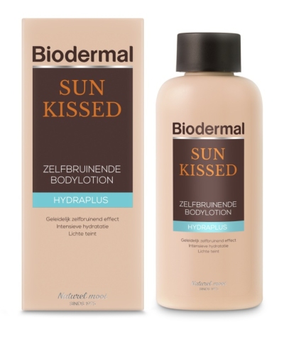 Foto van Biodermal zelfbruiner sun kissed bodylotion 200ml via drogist
