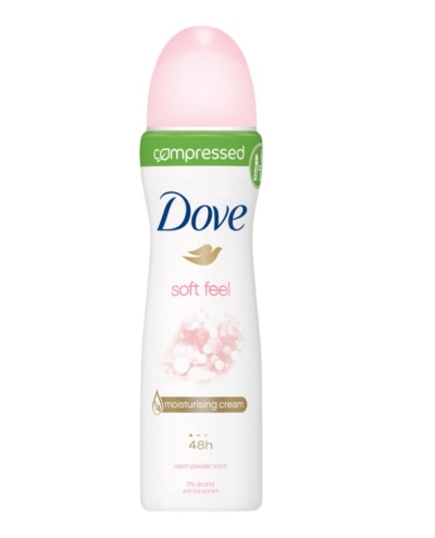 Dove deospray soft feel 75ml  drogist