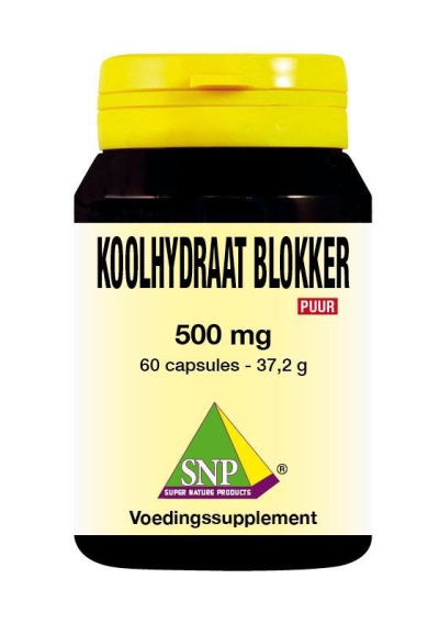 Foto van Snp koolhydraat blokker 500 mg puur 60ca via drogist