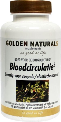 Golden naturals bloedcirculatie 60cap  drogist