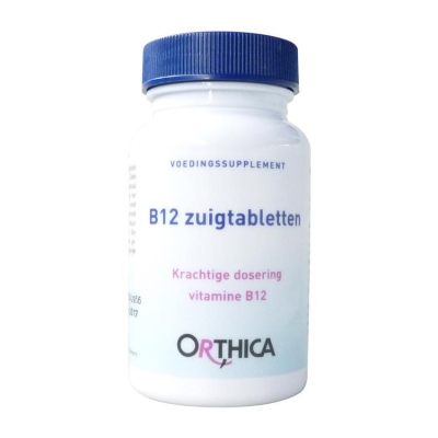 Foto van Orthica vitamine b12 zuigtabletten 90tab via drogist