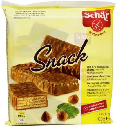Foto van Schär snack 3 pack 105g via drogist